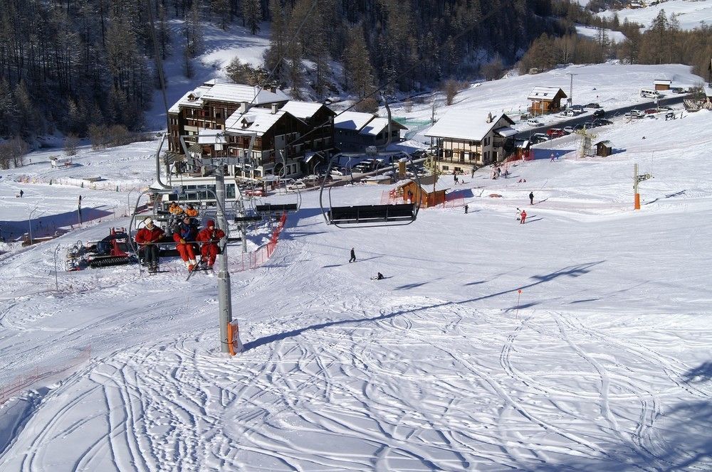 Hotel Le Chamois Logis Molines-en-Queyras Eksteriør billede