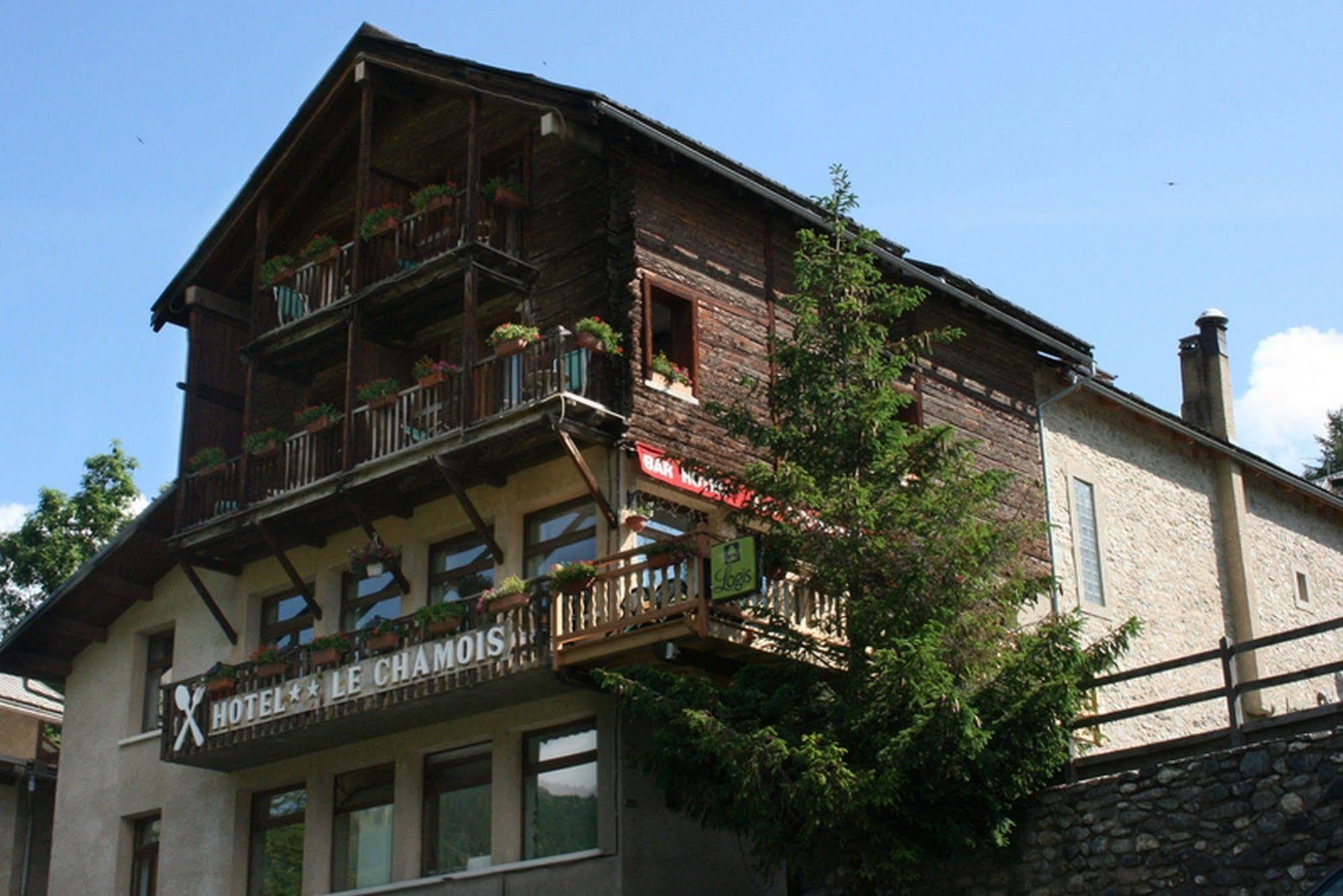 Hotel Le Chamois Logis Molines-en-Queyras Eksteriør billede