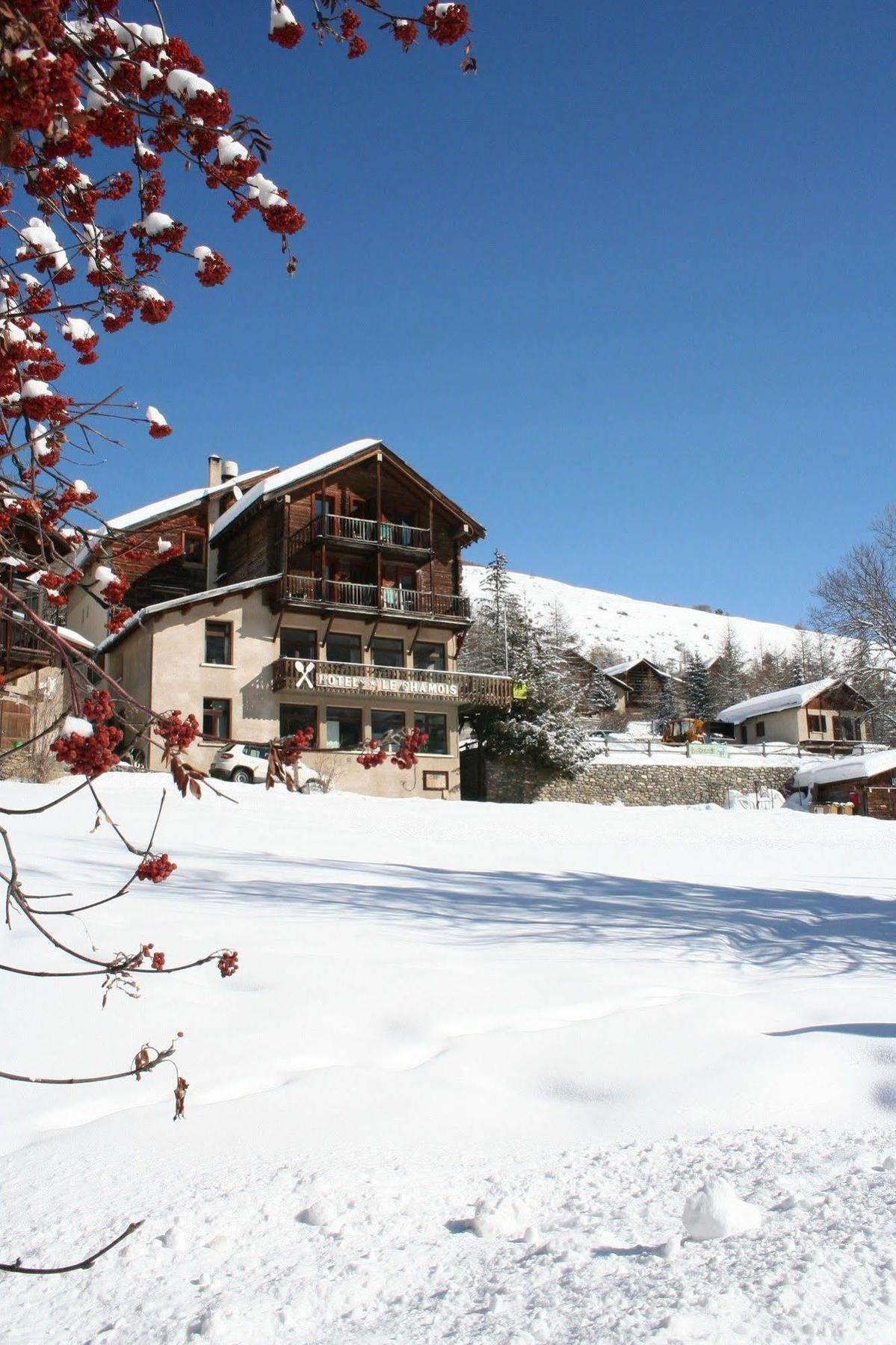 Hotel Le Chamois Logis Molines-en-Queyras Eksteriør billede